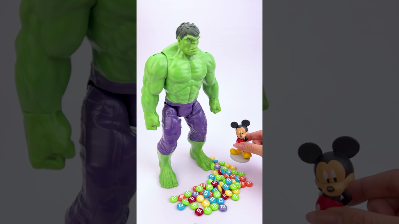 Unboxing Mickey & Hulk Toys ASMR Funny Videos donald  mickeymouse hulk