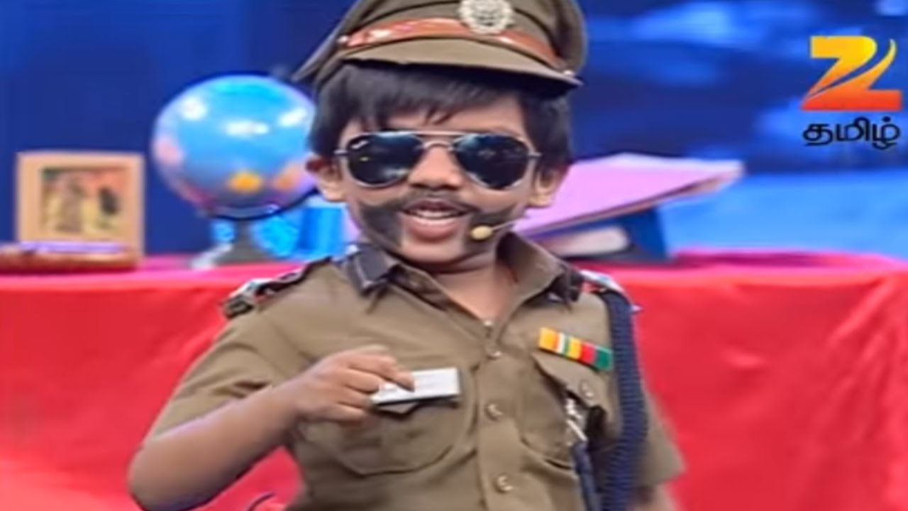 சிங்கம் Singam என்று கலக்கிய அஷ்வந்த் - Junior Superstars - Episode 25 - Webisode - Zee tamil