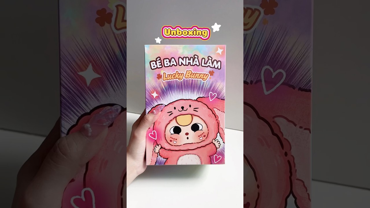 Nhà làm mà okela đó mấy ní 🐰🎀 unboxing  blindbox