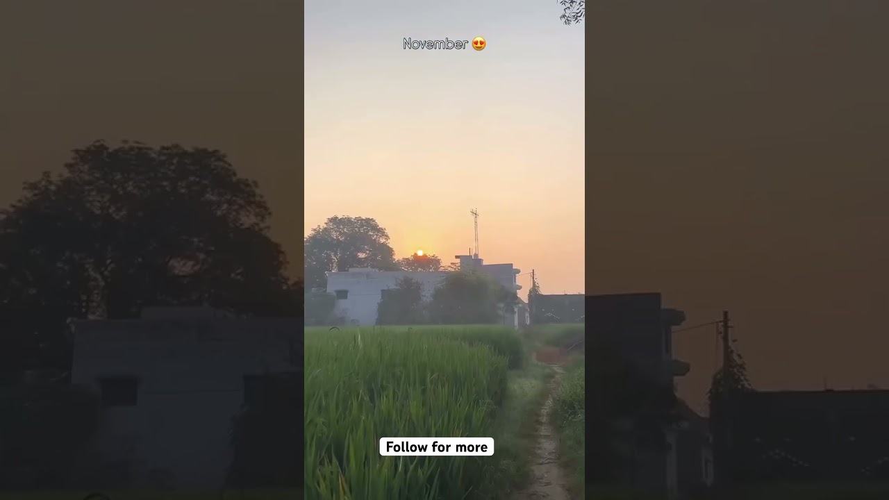 November ka mahina ane wala hai||sardi start ho gaya hai