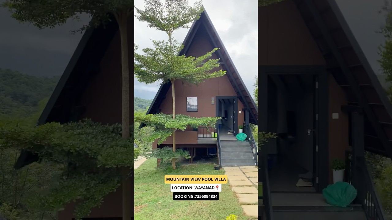 Mountain View Pool Villa - Wayanad - Kerala - travel explore staycation