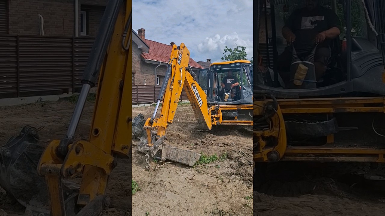 🔥ЛУЧШАЯ работа в мире❗🚜трактор jcb tractor работа стройка топ приколы быстро рекомендации
