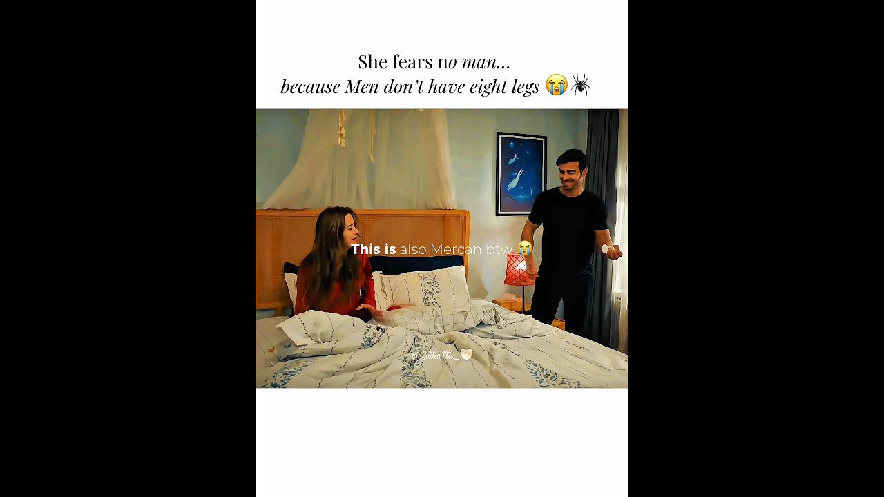 Mercan and Spider 🤣😭 Arafta merteş