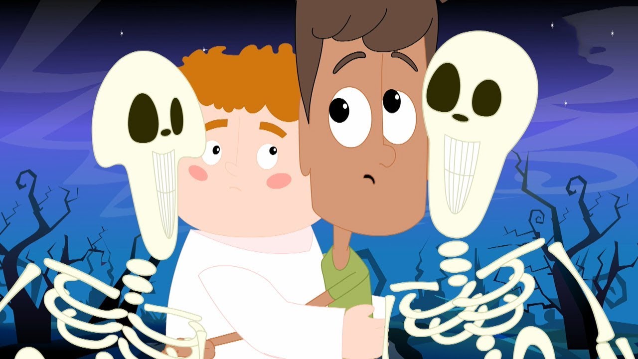 Хэллоуин ночь Хэллоуин песни для детей фестиваль песни рифмы для младенцев It's Halloween Night