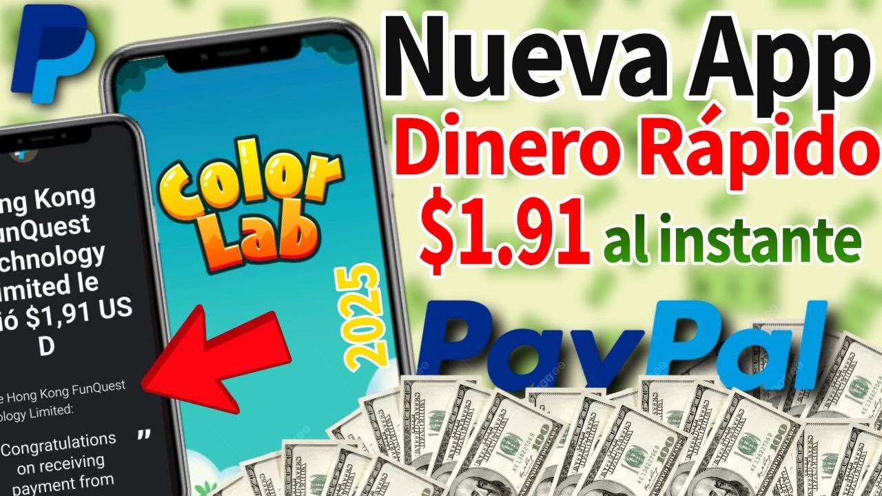 ✅NUEVA!! Juego Rápido🚀para Ganar Dinero PayPal con tu Celular 2025  | Soy Ronny