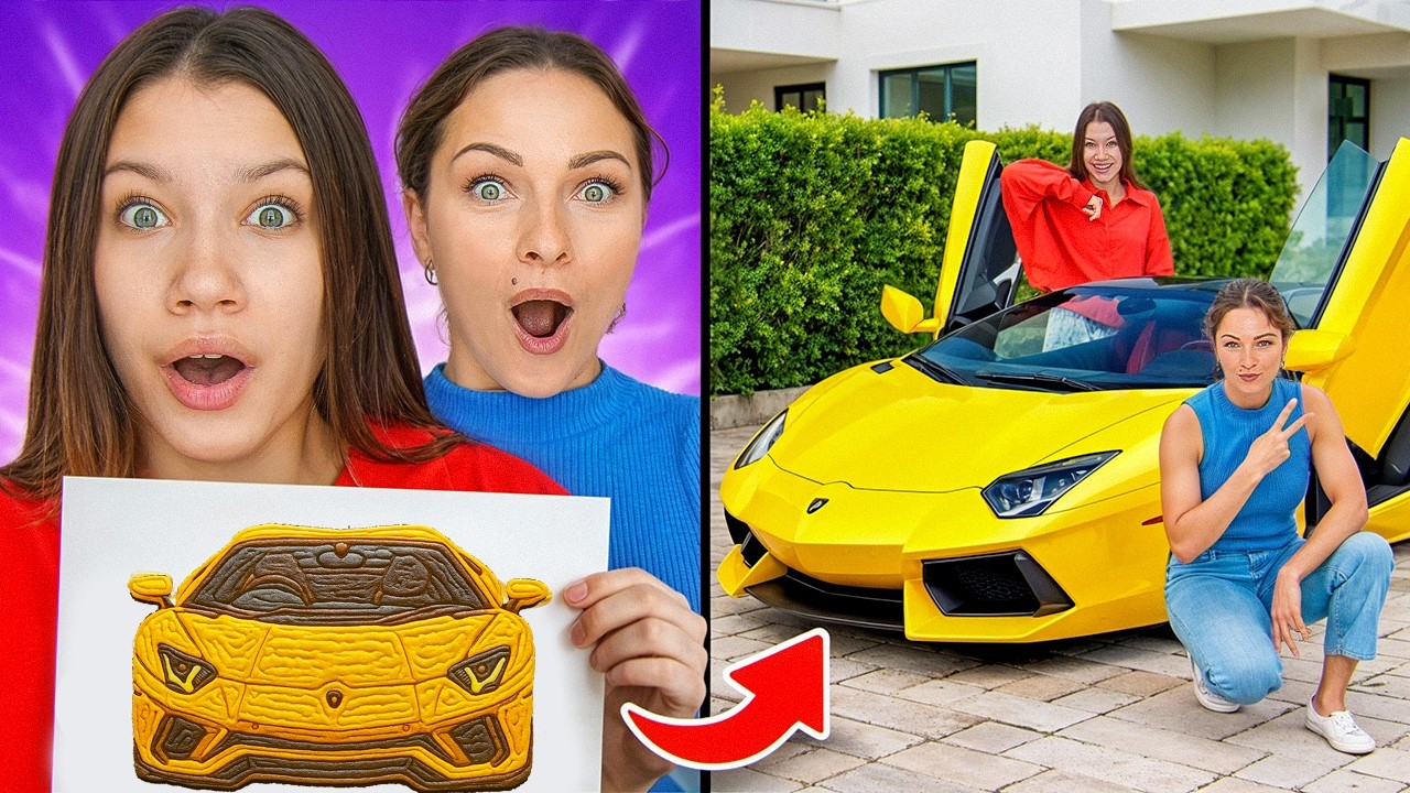 КУПЛЮ ТЕБЕ ВСЕ ЧТО Нарисуем из Блинного Теста, 3Д ручки и слепим из Жвачки / Вики Шоу