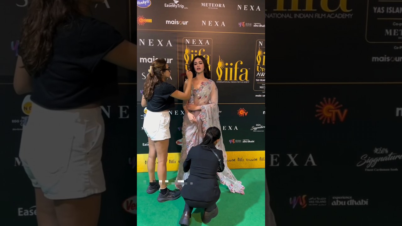 Ananya Pandey at IIFA Awards #shorts #ananyapandey #iifaawards2024