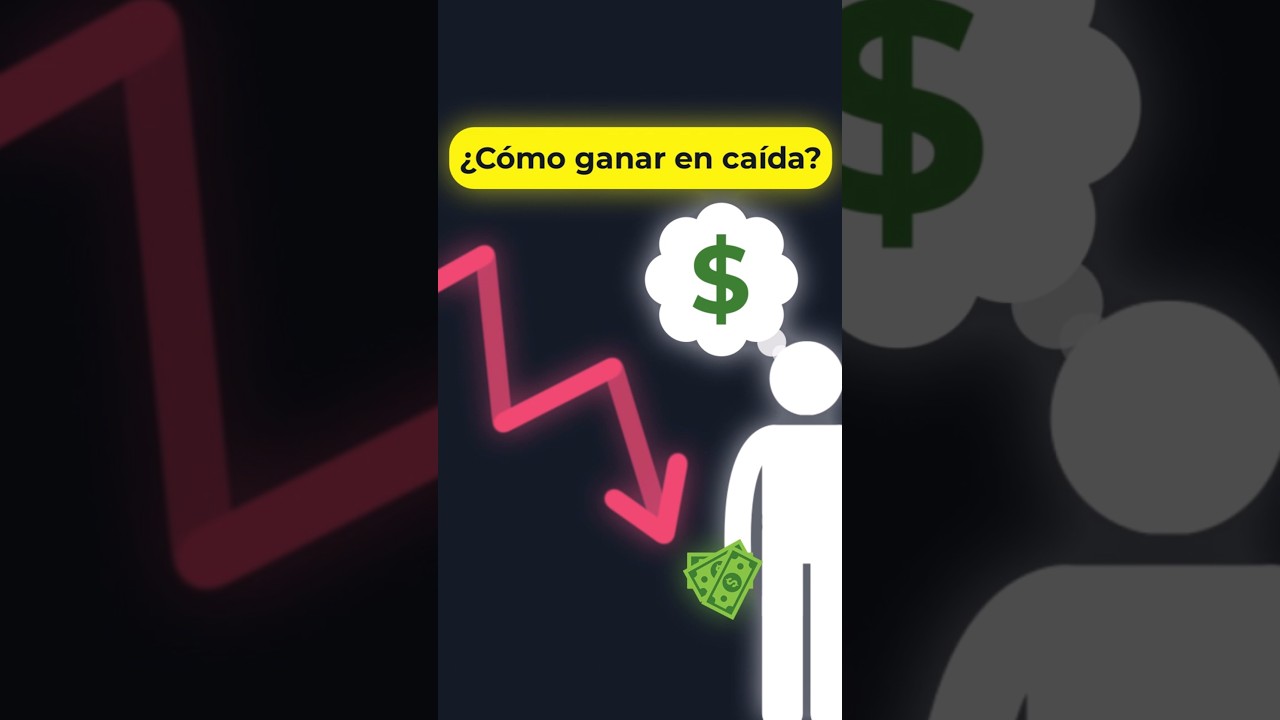 📉💸 Cómo GANAR DINERO cuando el PRECIO BAJA (Explicación fácil) trading forex criptomonedas
