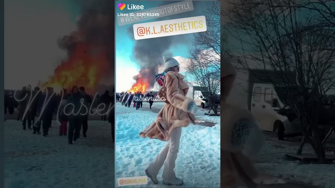 Масленица в Никола-Ленивце Ты горишь как огонь KL ❤️ Maslenitsa