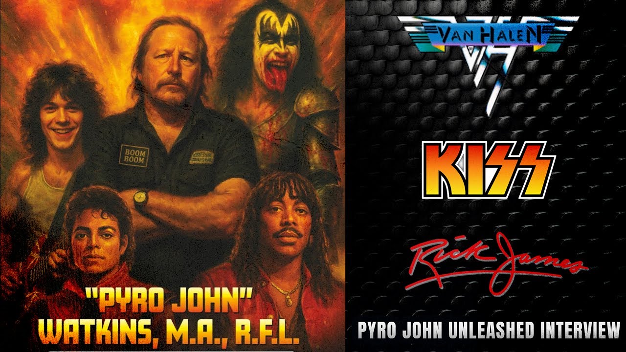 Explosive Rock ’N’ Roll Stories! Pyro John on Van Halen, Rick James, Ace Frehley & More | Part 1