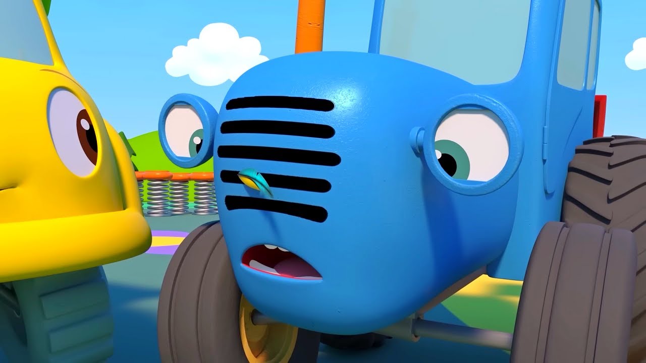 ТОП-5 серий! Синий трактор 3D - Лучшее - Мультфильмы для детей