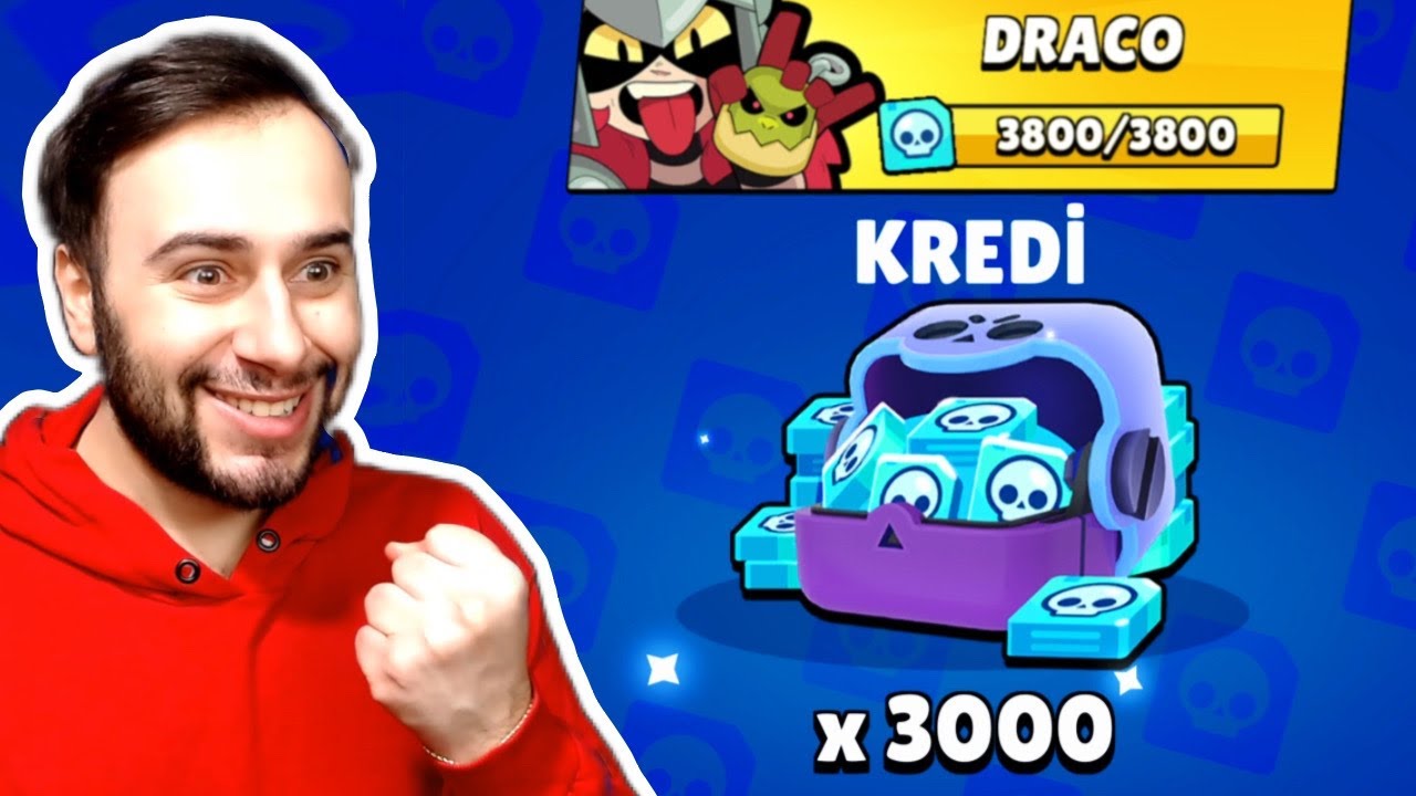 FAKİR HESABA EFSANEVİ DRACO GELDİ 😎 - BRAWL STARS