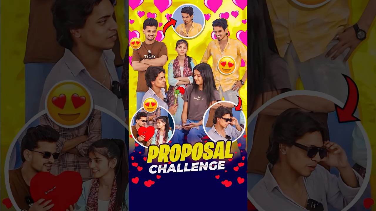 Part- 2 | Proposal Challenge🤣 #shorts