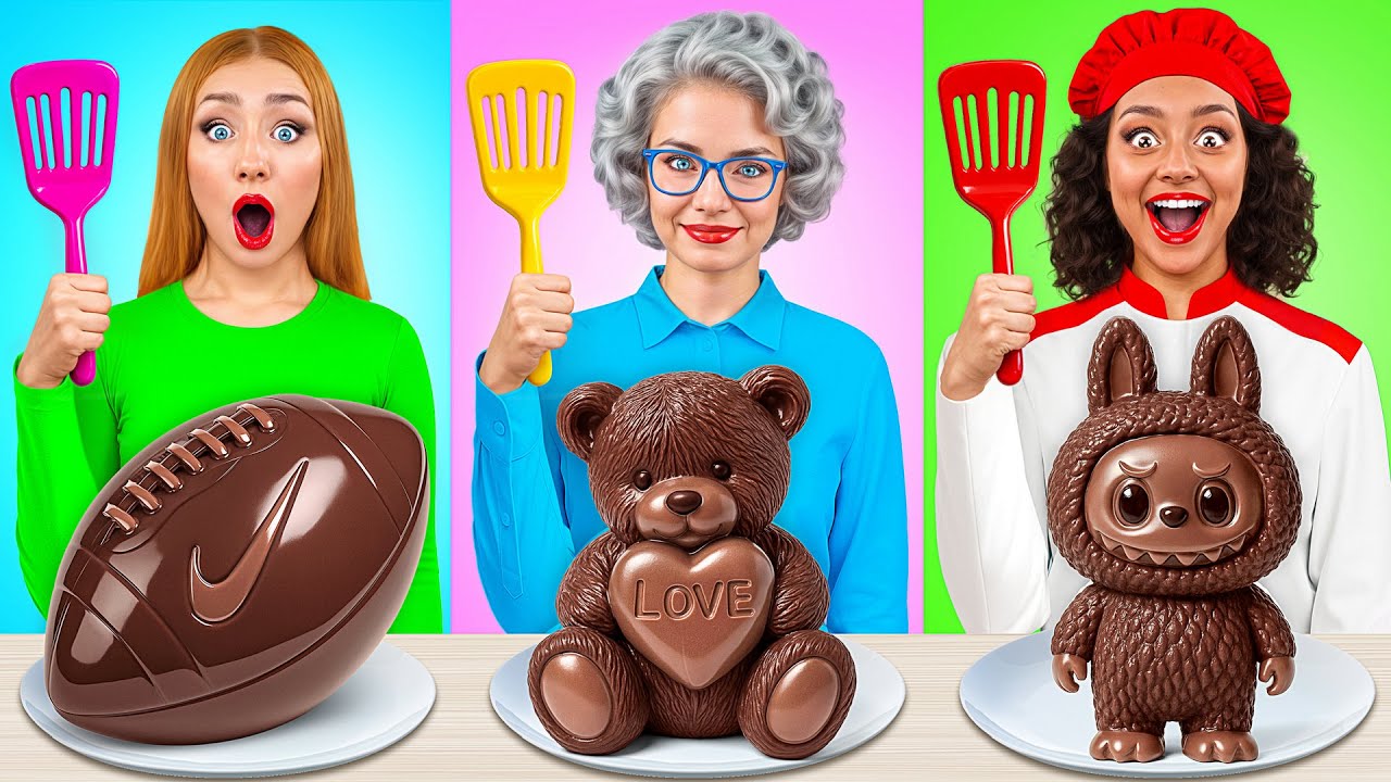 Me vs Grandma Cooking Challenge | Cool Food Tricks by Multi DO Challenge