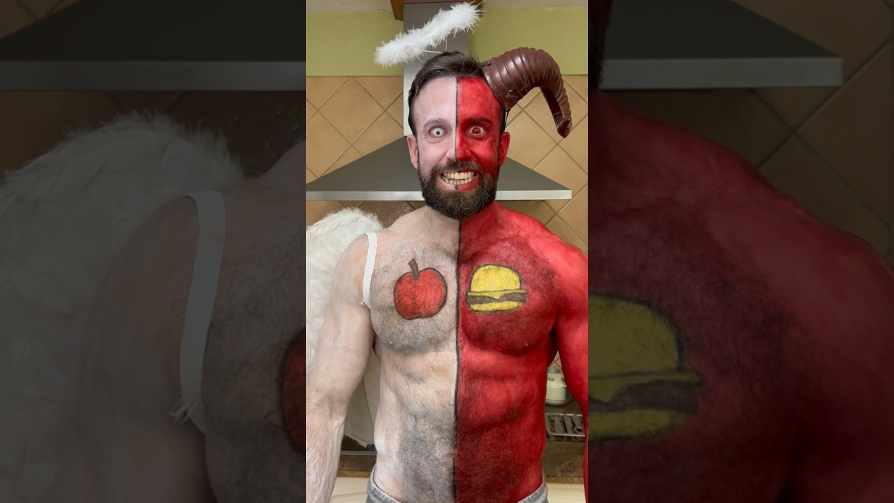 Avoid Junk Food Temptation short shorts youtuber fitness