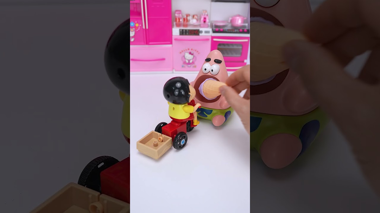 Satisfying with Unboxing SHIN CHAN and PATRICK Toys ASMR Videos