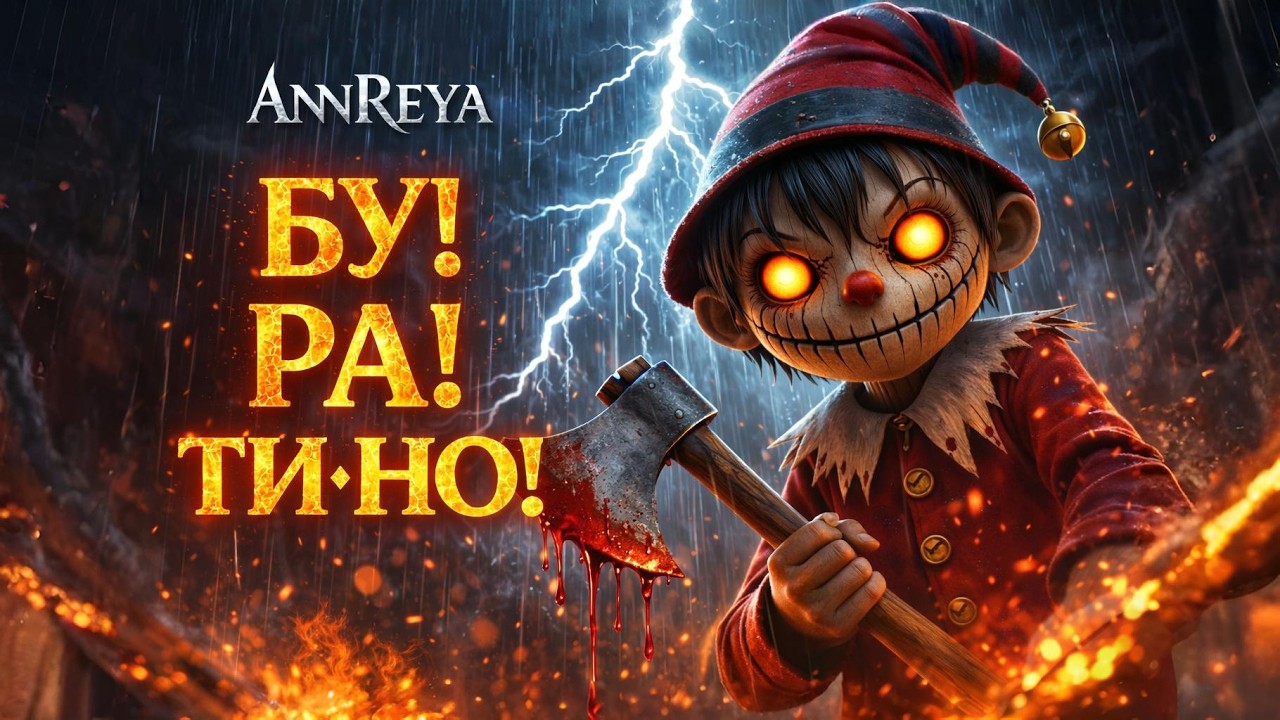 БУРАТИНО | Театр мёртвых кукол (Dark Horror Clip) | Альтернативная рок версия