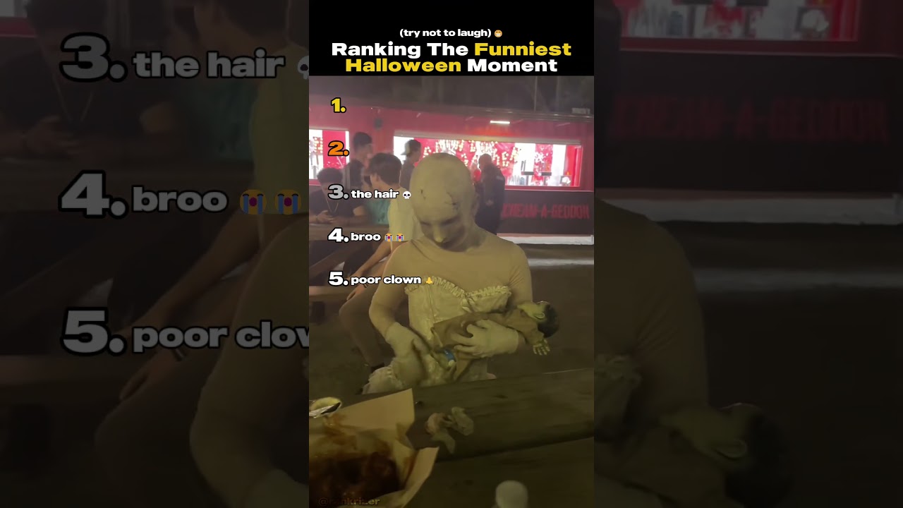 Ranking The Funniest Halloween Moment halloween funniest shorts