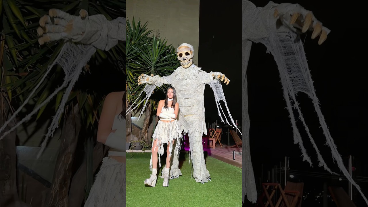 MOMIA GIGANTE 😱  DISFRAZ PARA HALLOWEEN 🎃