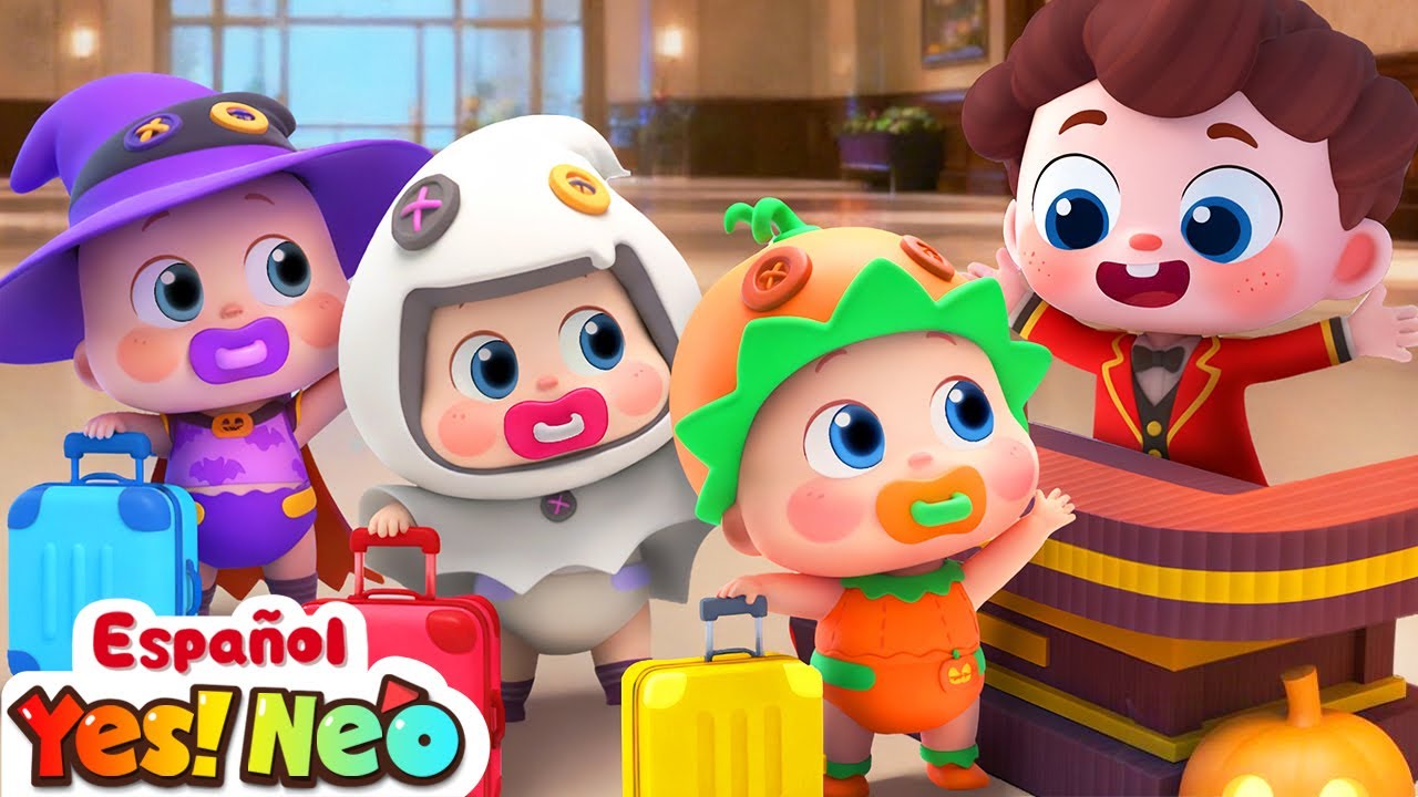 Bienvenido al Hotel de Halloween | Halloween 🎃 | Yes! Neo | Canciones Infantiles | BabyBus Español