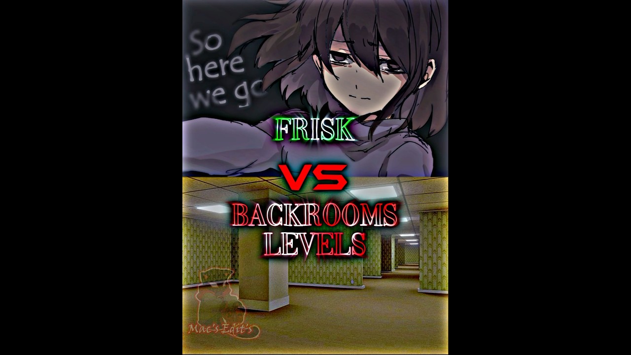 Frisk vs Backrooms Levels vs vsbattle