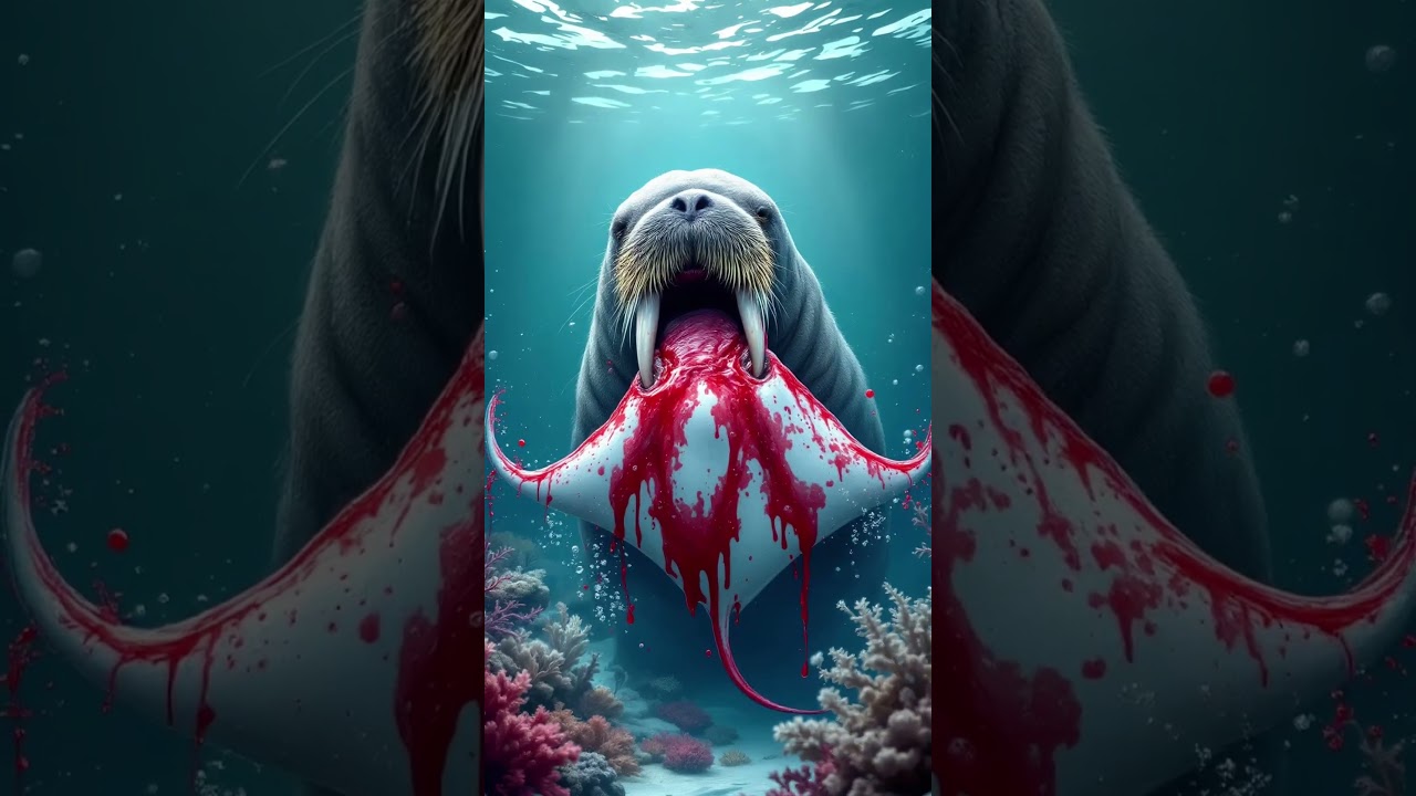Walrus vs Sea Lion vs Dolphin (Giant Octopus, Great White Shark, Crocodile, Humpback Whale) Battle