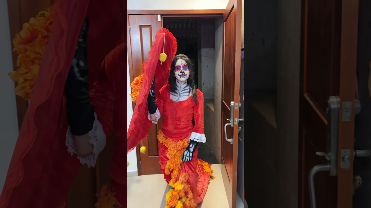 Distintos tipos￼ de personas en fiestas de Halloween🎃 halloweenwithshorts makeup 🧿