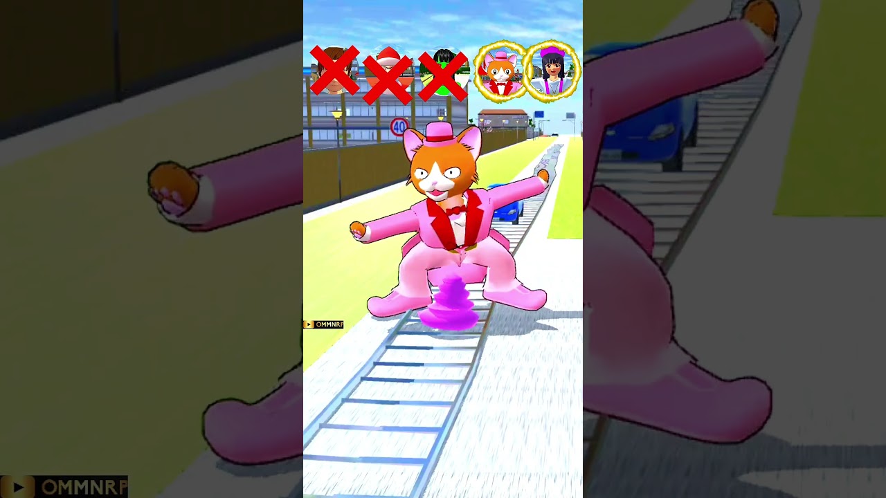 Big And Small Queen Masha Vs Car Game🚘👶Challenge viral shortsdramasakuraschoolsimulator trending