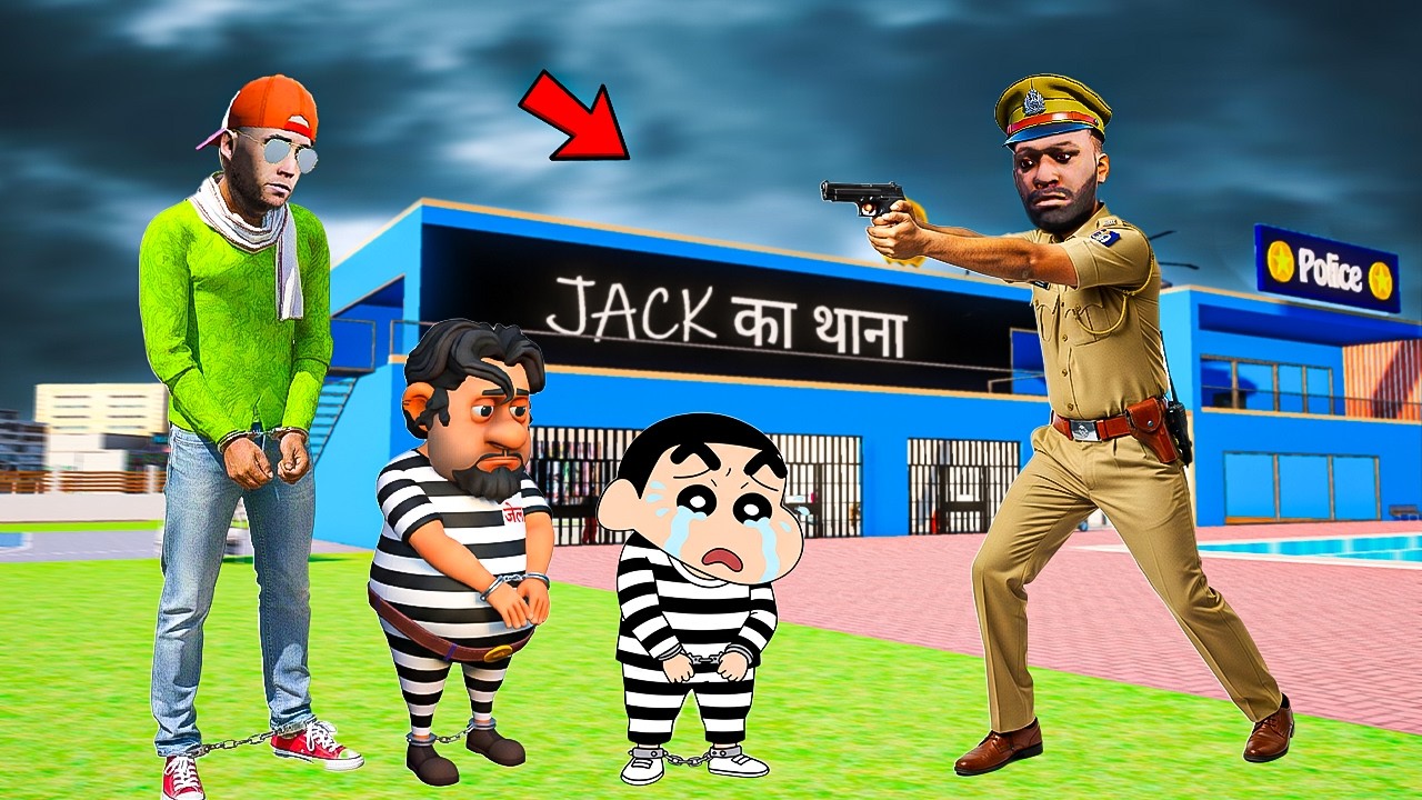 🤩Franklin's House Upgraded In POLICE STATION in Indian Bike Driving 3d! 2