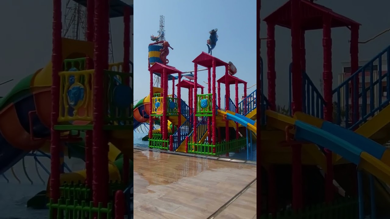 Beach Side Water Park Resort in Mandarmani...youtubeshorts waterpark beachresort
