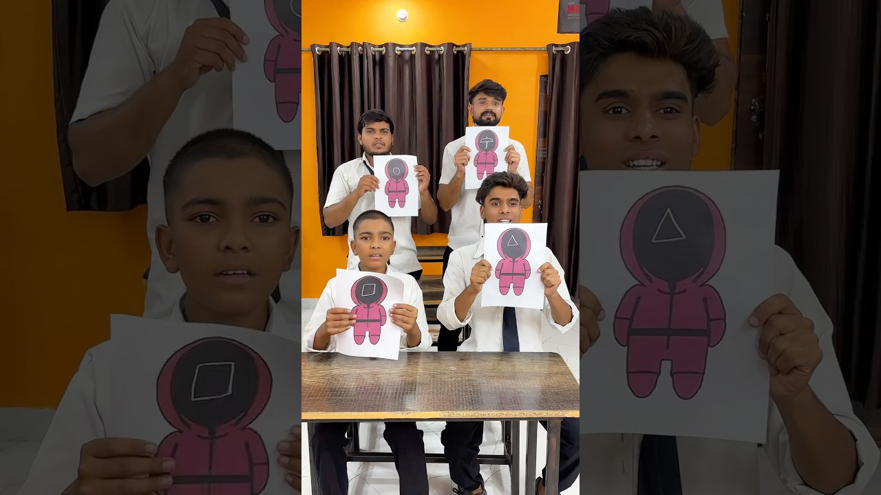 Squid game(part10)🎭😨sqiudgame squidgame2 schoollife jagga aanganwadikebacche sumitfarkale01