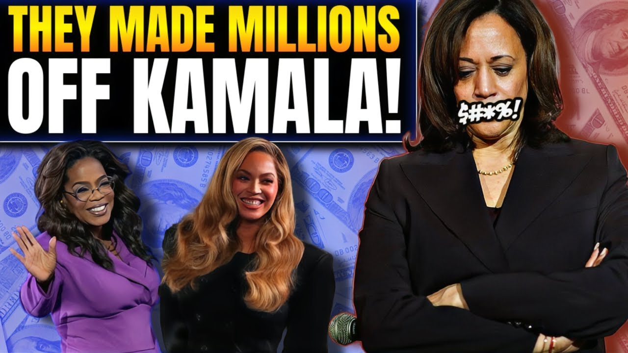 Celebrities Got RICH from FAILED Endorsements?! Hollywood Stars Saw Harris Election as Piggy Bank!