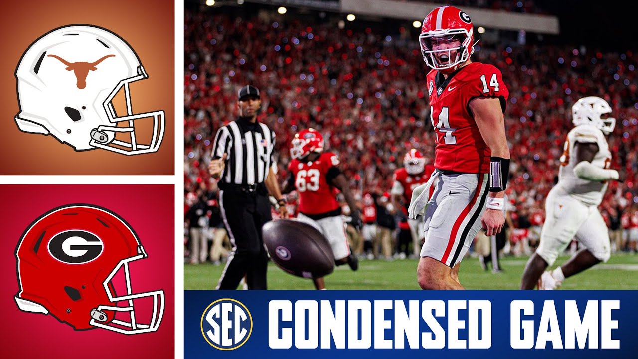 No. 10 Texas Longhorns at No. 5 Georgia Bulldogs | Condensed Game | 2025 SEC Football
