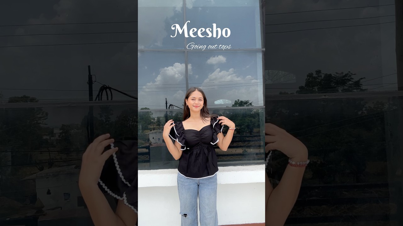 Meesho Tops ashortaday meesho haul officewear cutefinds top ytshorts collegewear