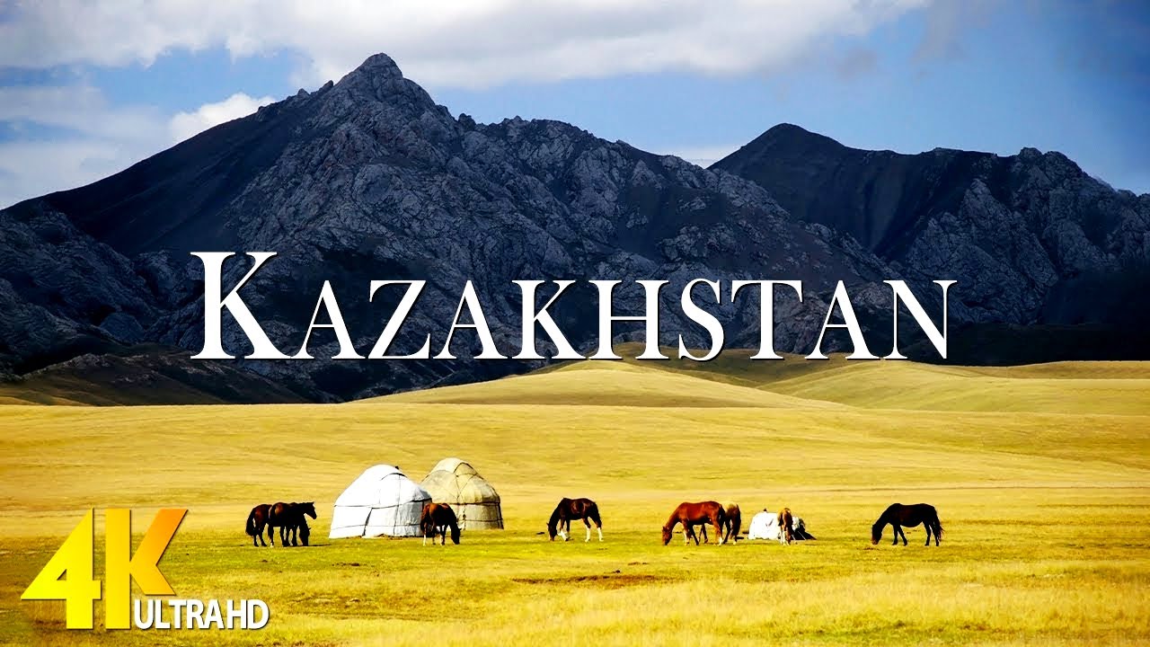 Kazakhstan 4K - Scenic Relaxation Film with Inspiring Cinematic Music - 4K Video Ultra HD