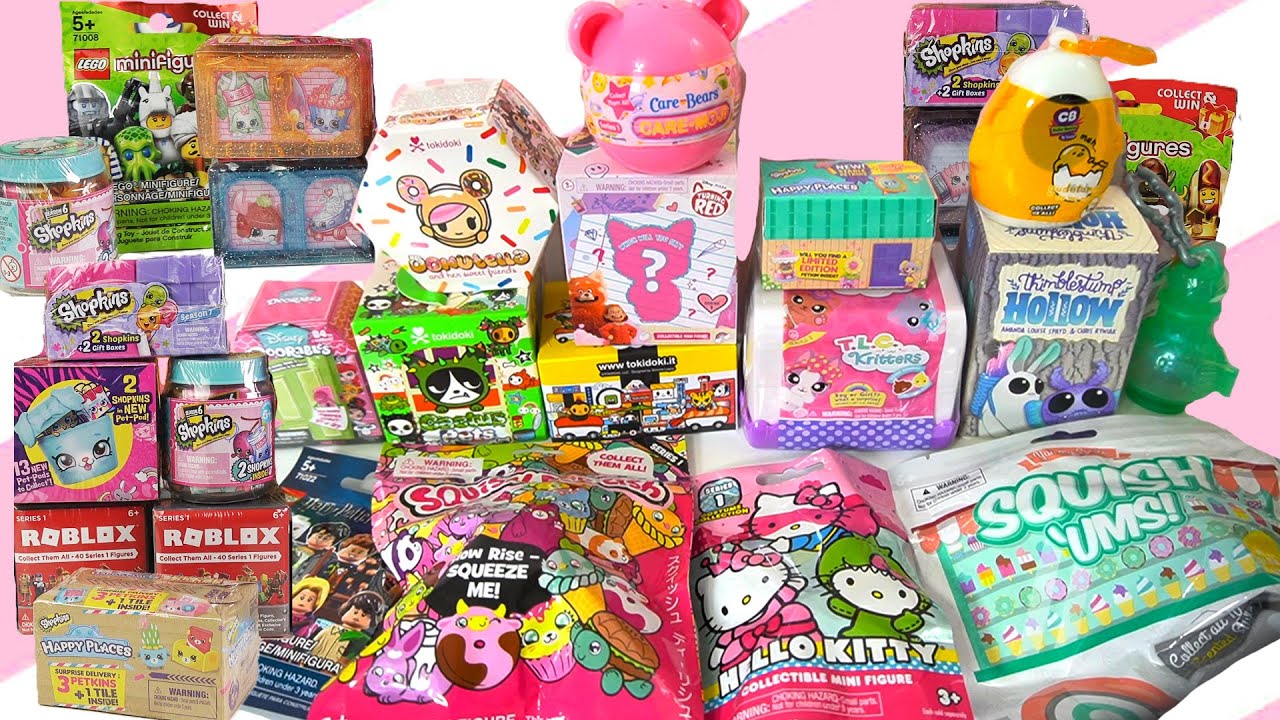 Giant Nostalgia Haul : Two Collectors Mystery Blind Bag Unboxing