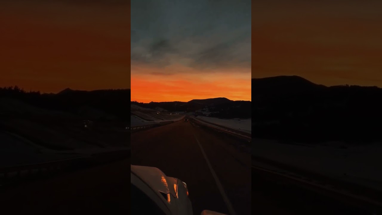 The view 😍✨ | sunset | nature | hills #shorts #aesthetic #songs #scenery