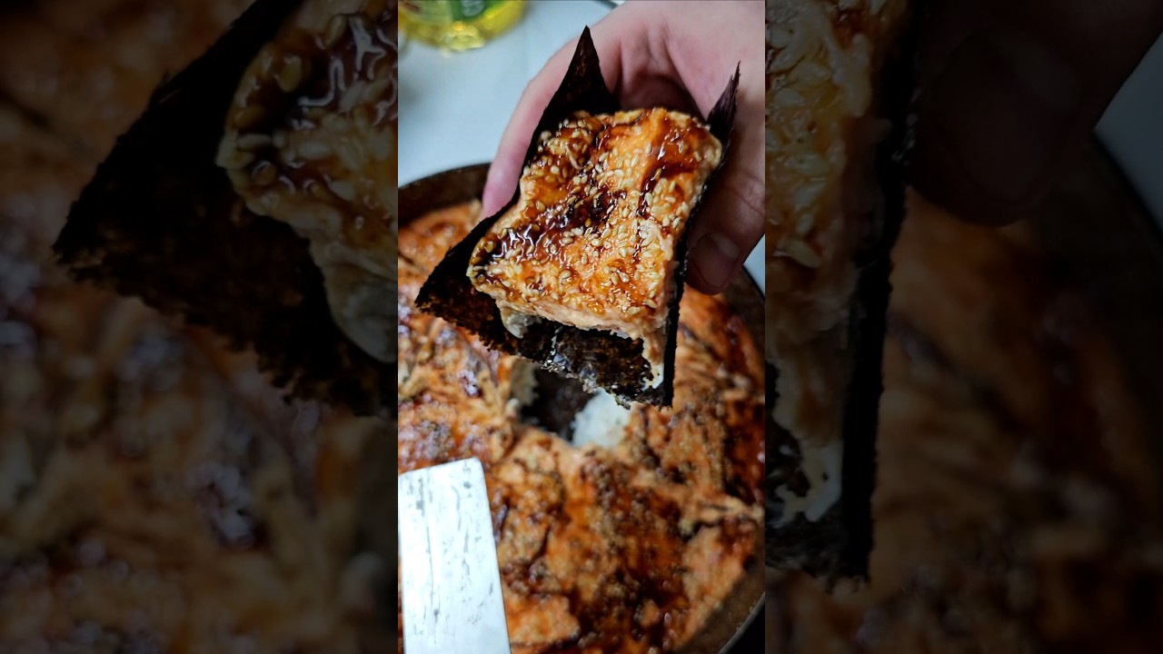 ЛЕНИВЫЕ ЗАПЕЧЕННЫЕ РОЛЛЫ Sushi Bake🍣 рецепты роллы ленивыероллы