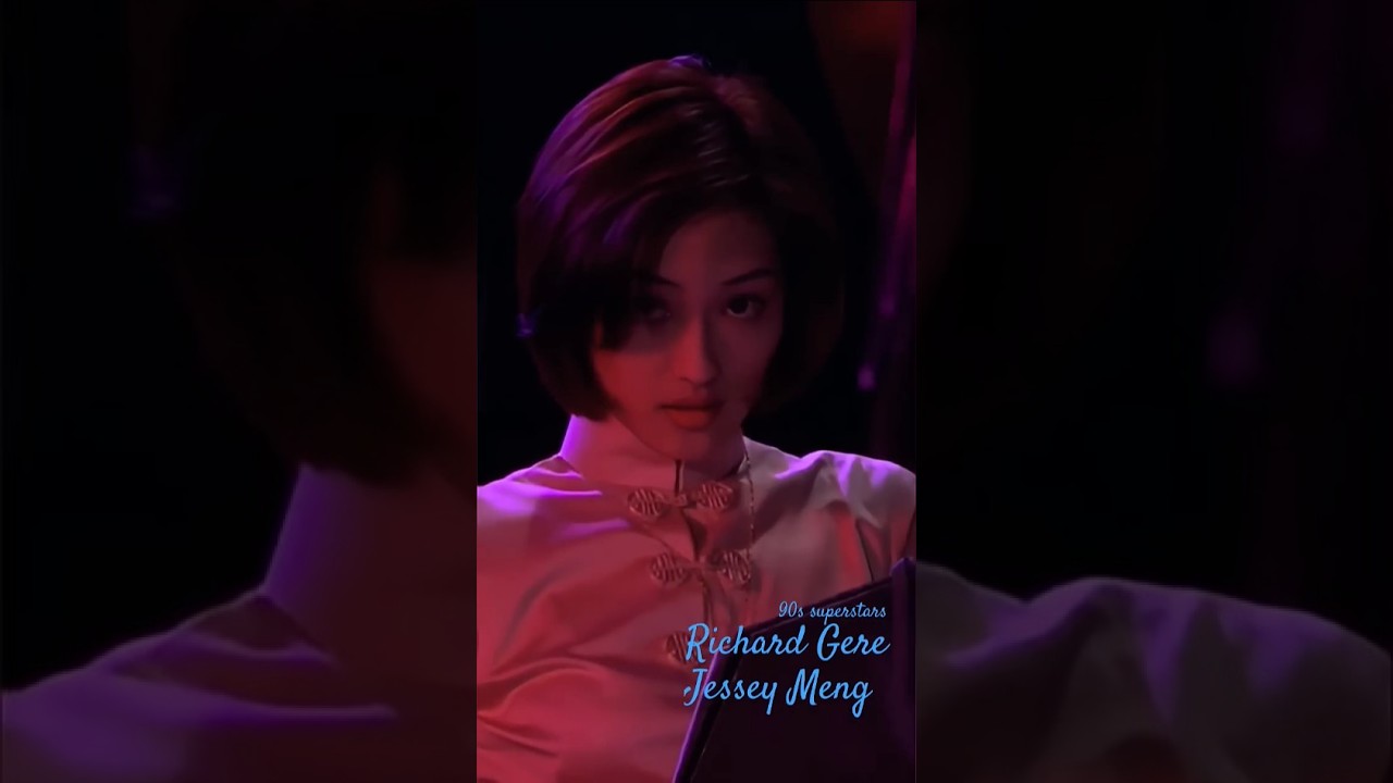 90s superstars Richard Gere Jessey Meng #moviestar #90s #richardgere