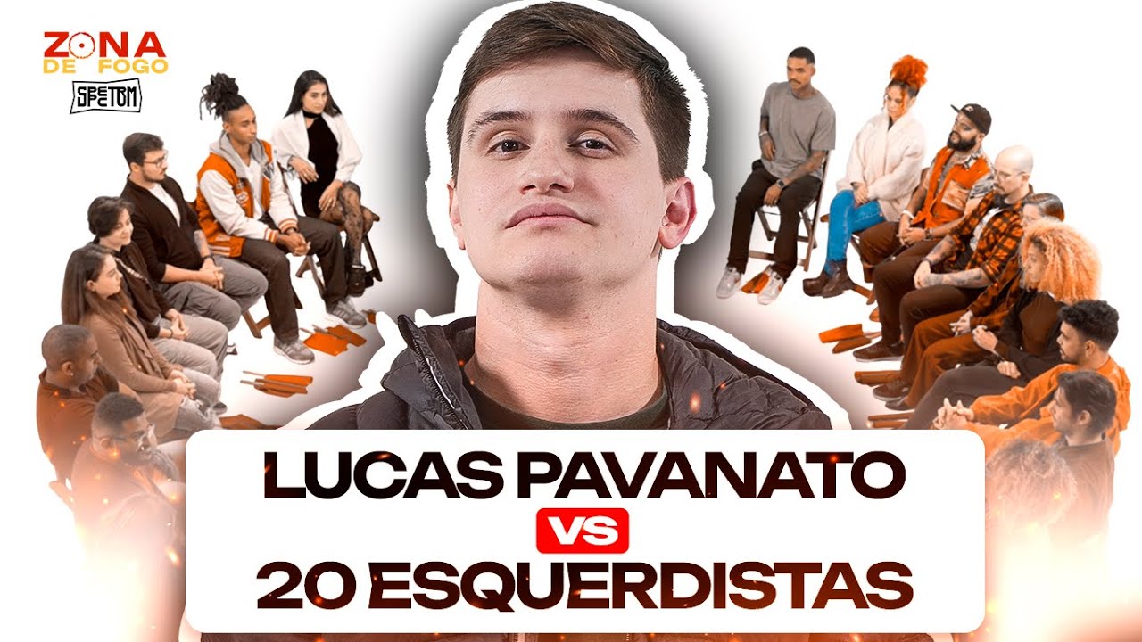 1 CONSERVADOR vs 20 ESQUERDISTAS | ZONA DE FOGO