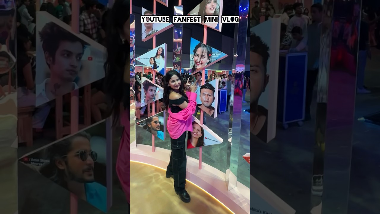 I Went to Youtube Fanfest 2024 minivlog ytshorts shorts