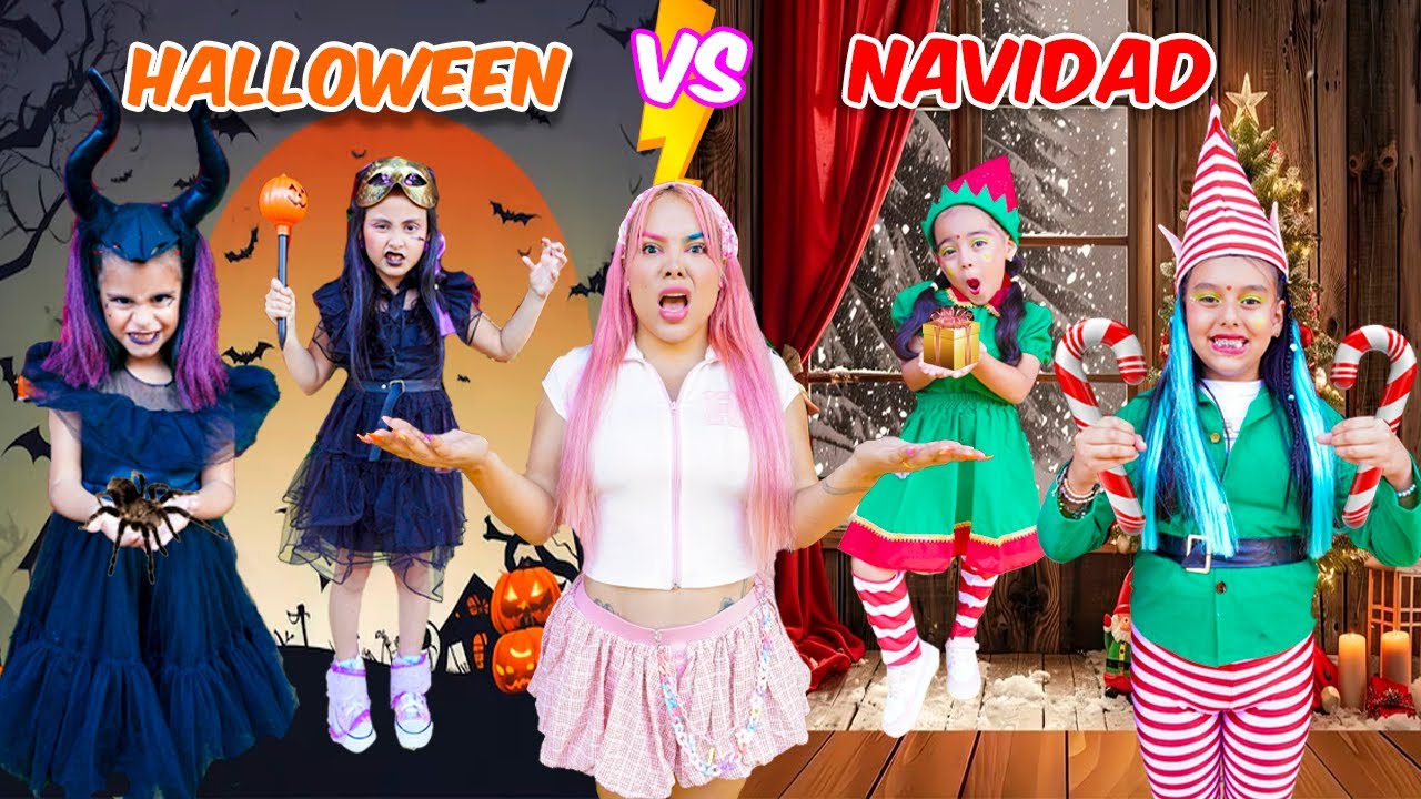 HALLOWEEN VS NAVIDAD 🎃🎄