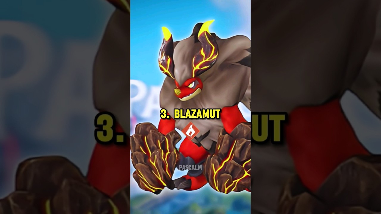 Top 10 Strongest Pals in Palworld 🔥🎮 StrongestPalsInPalworld