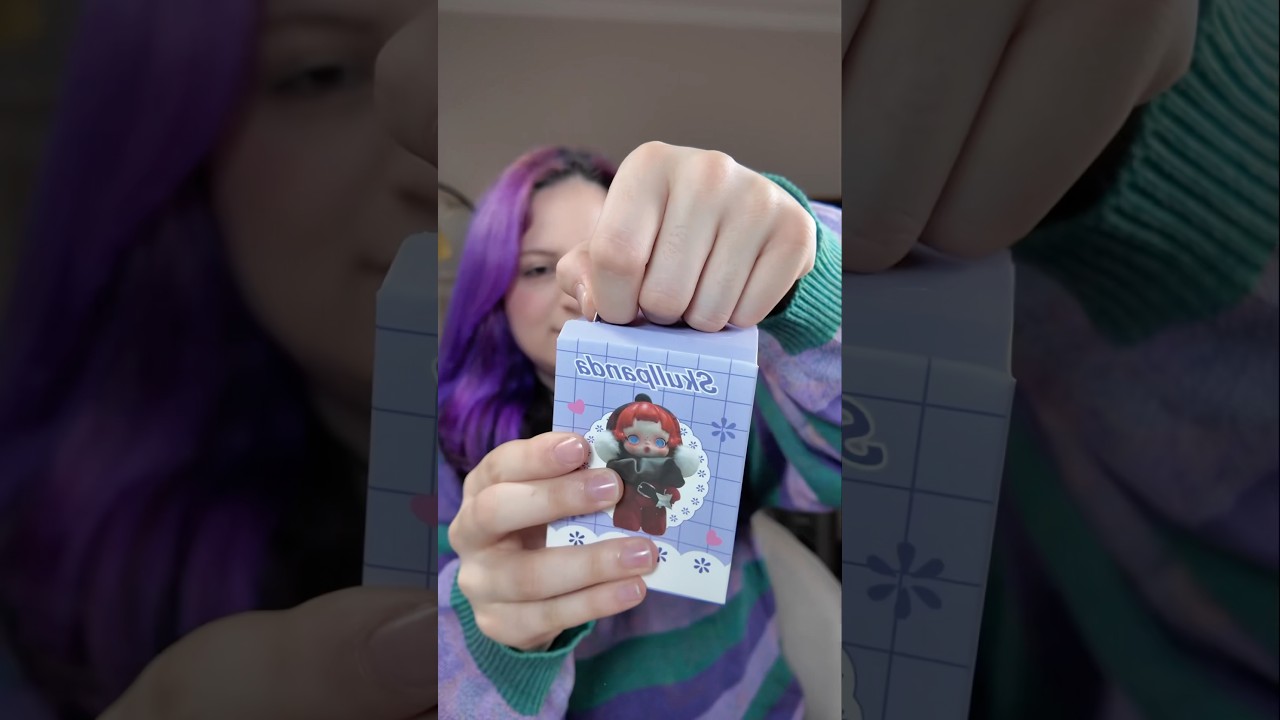Sürpriz kutu açtım ışıklı skullpanda skullpanda unboxing shortvideo