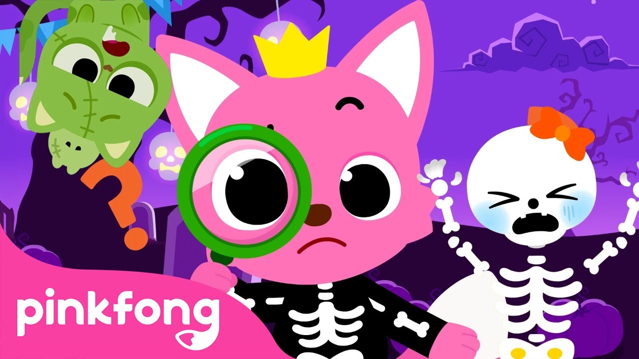 [🎃NEW] Who Took the Skeleton's Bones? | Kids' Halloween Songs | Pinkfong Halloween