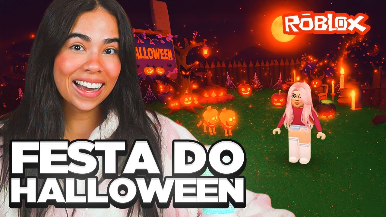 CRIEI UMA FESTA DE HALLOWEEN EM 99 NOITES NA FLORESTA