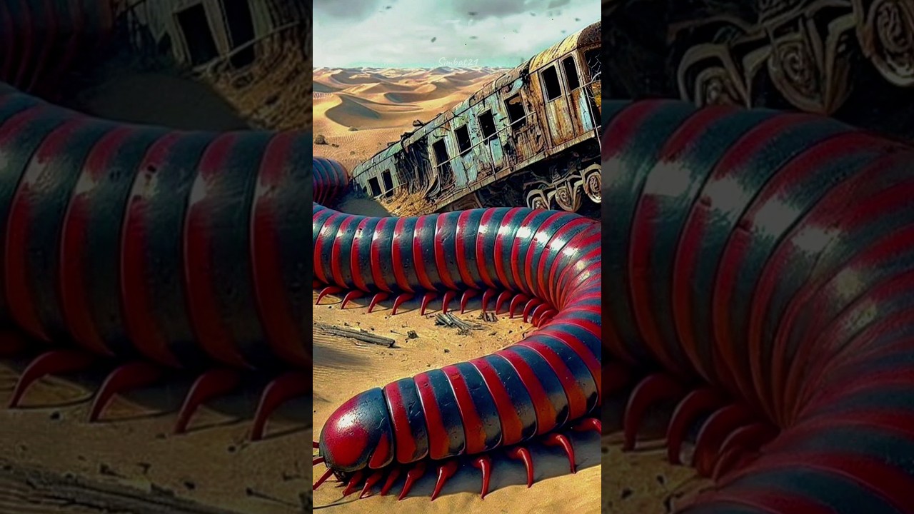 Nature Exploration | Travel Discovery | Abandoned Rusted Train On A Desert #shorts #memes #wildlife