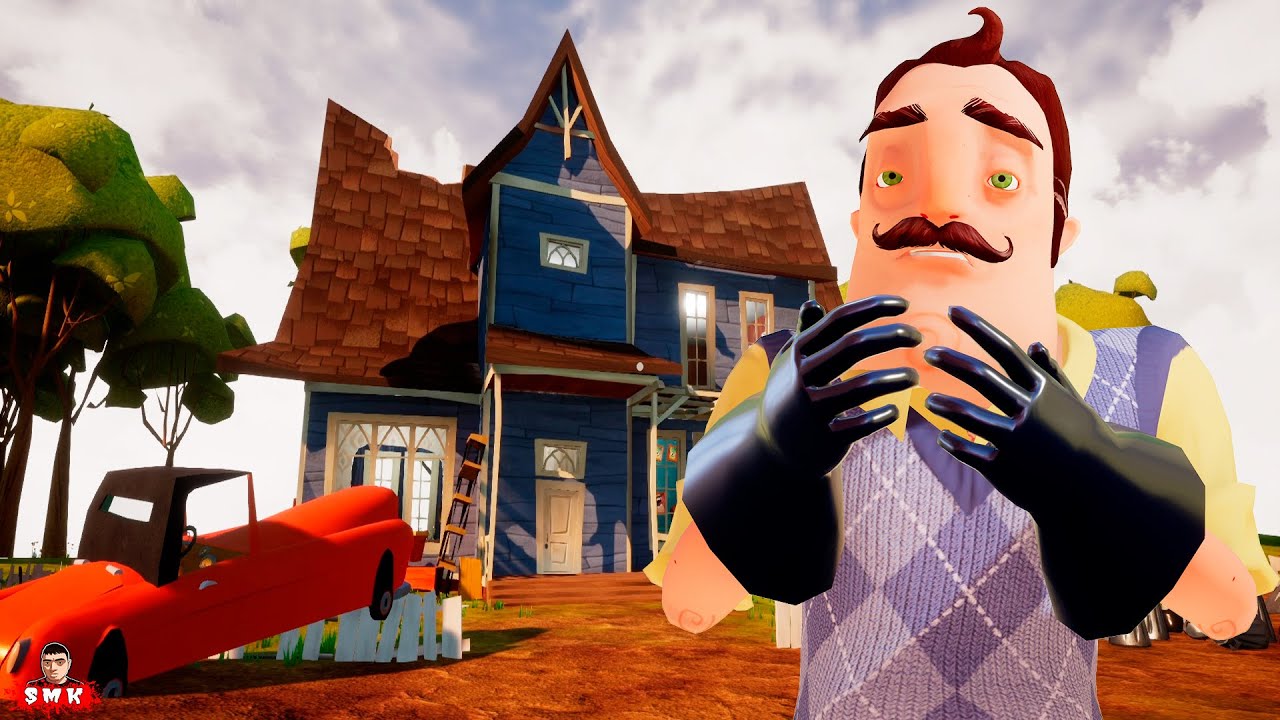 ШОУ ПРИВЕТ СОСЕД!НИЧЕГО НЕ ВИДНО!ИГРА HELLO NEIGHBOR MOD KIT ПРОХОЖДЕНИЕ МОДА Краткий Домик!