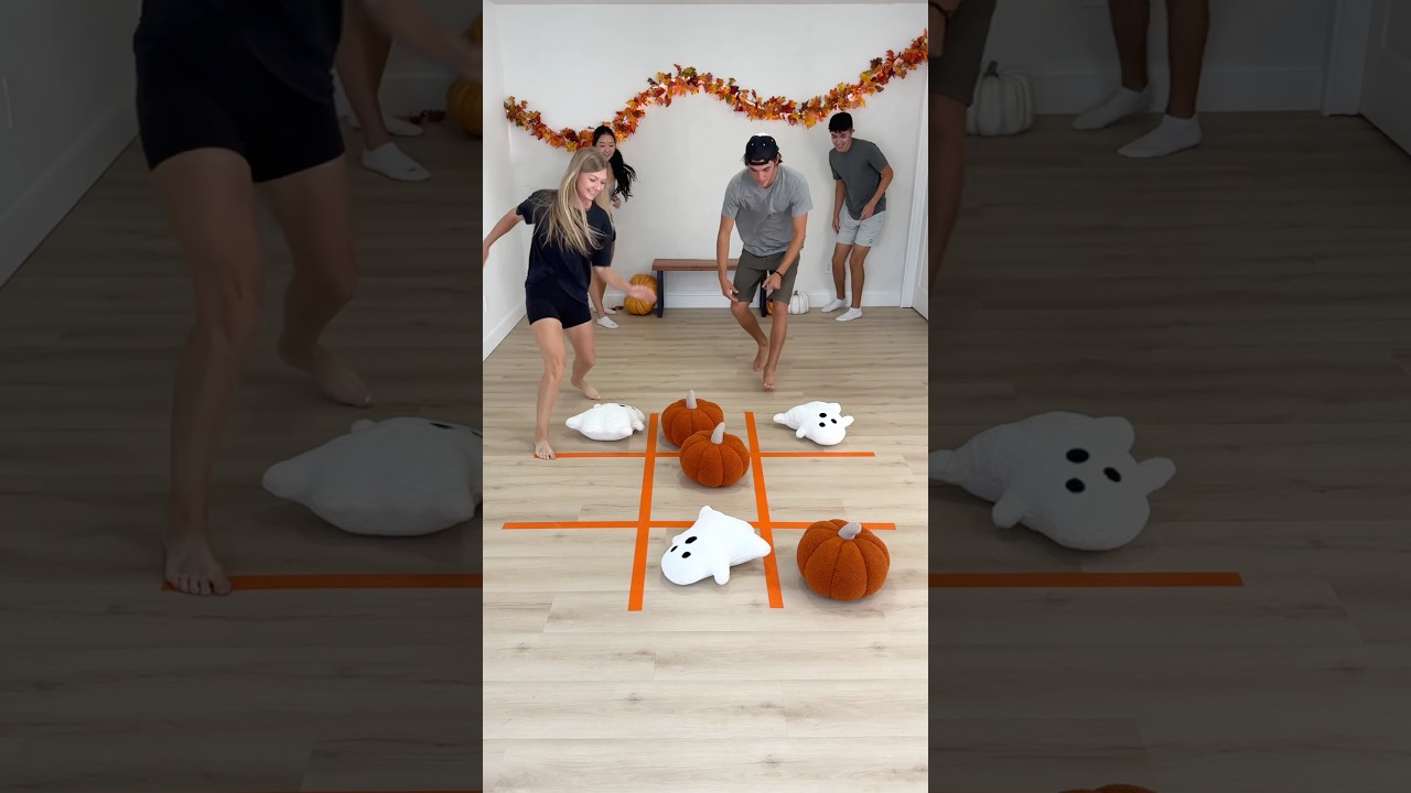 Halloween Tic Tac Toe Race!