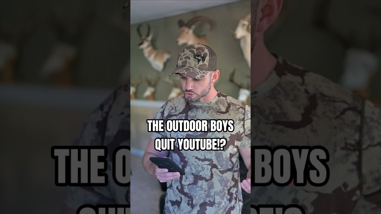 The OUTDOOR BOYS QUIT YouTube!?